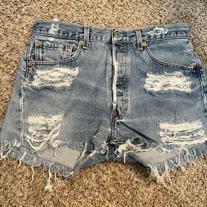 Vintage Levi high waisted shorts